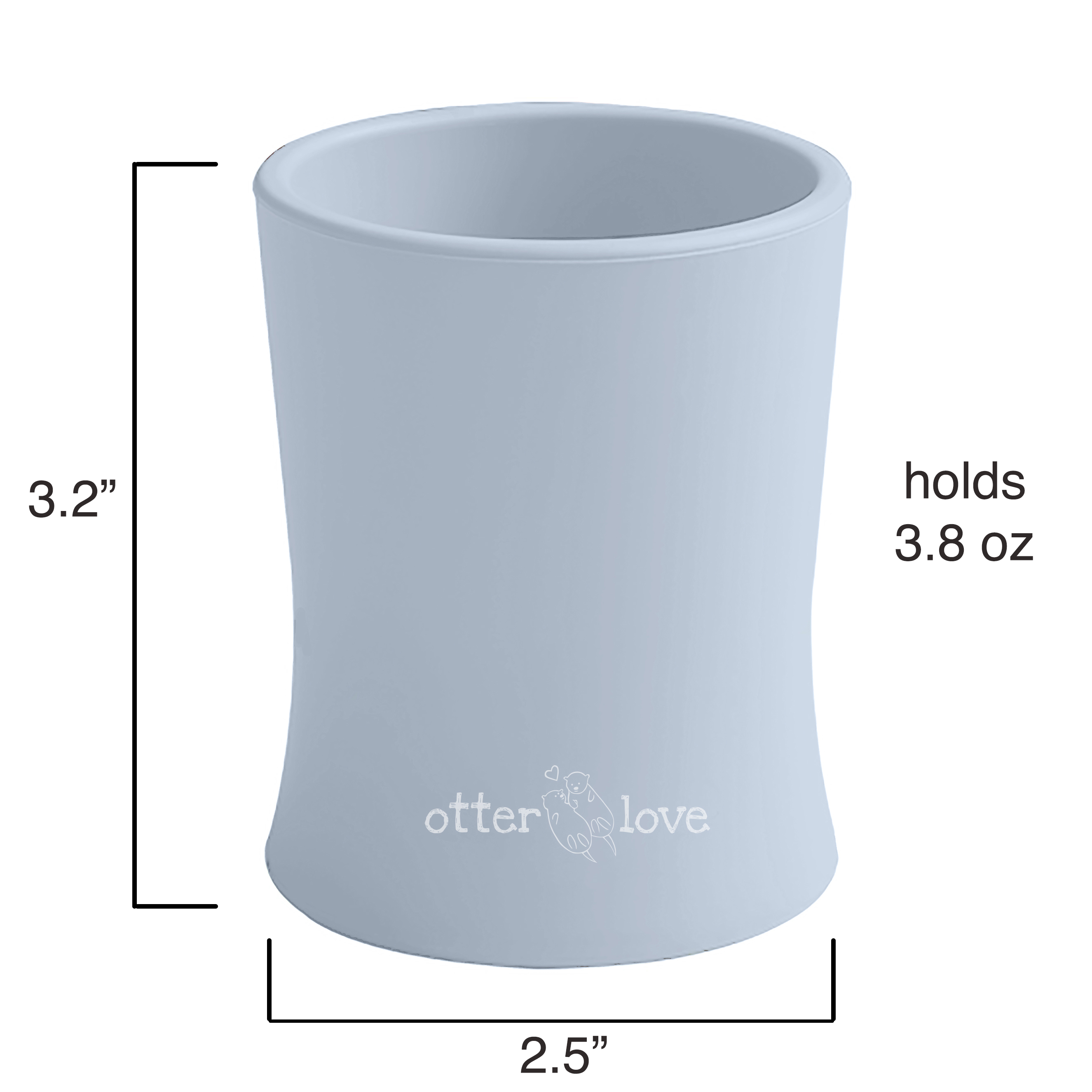 otterlove silicone cup for babies and toddlers
