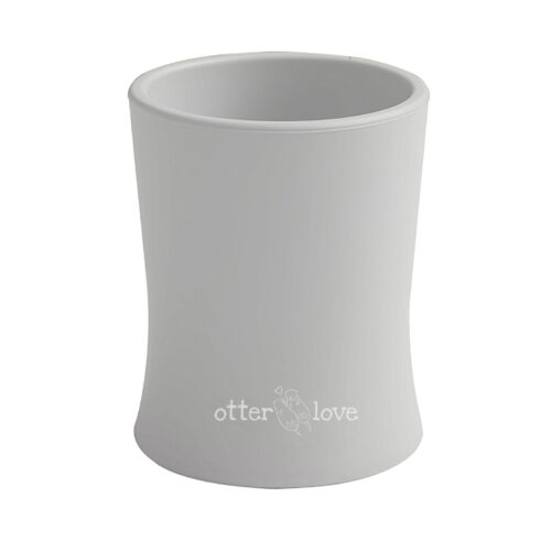 natural grip silicone baby cup tiny toddler training cup - sand