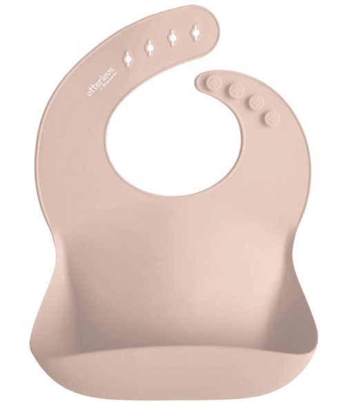 Silicone Bib - Single - Blush