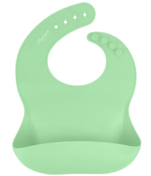 Silicone Bib - Single - Pistachio