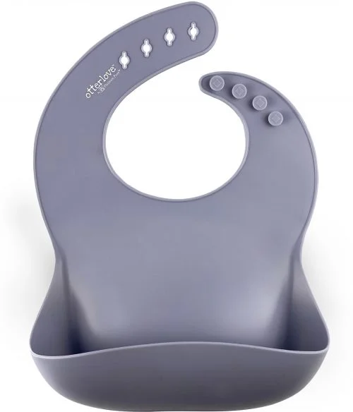 Silicone Bib - Single - Wisteria