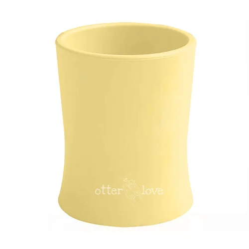 natural grip silicone baby cup tiny toddler training cup - sunshine