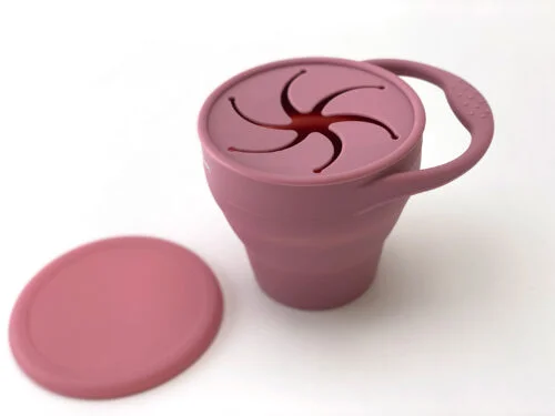 otterlove silicone snack cup woodchuck