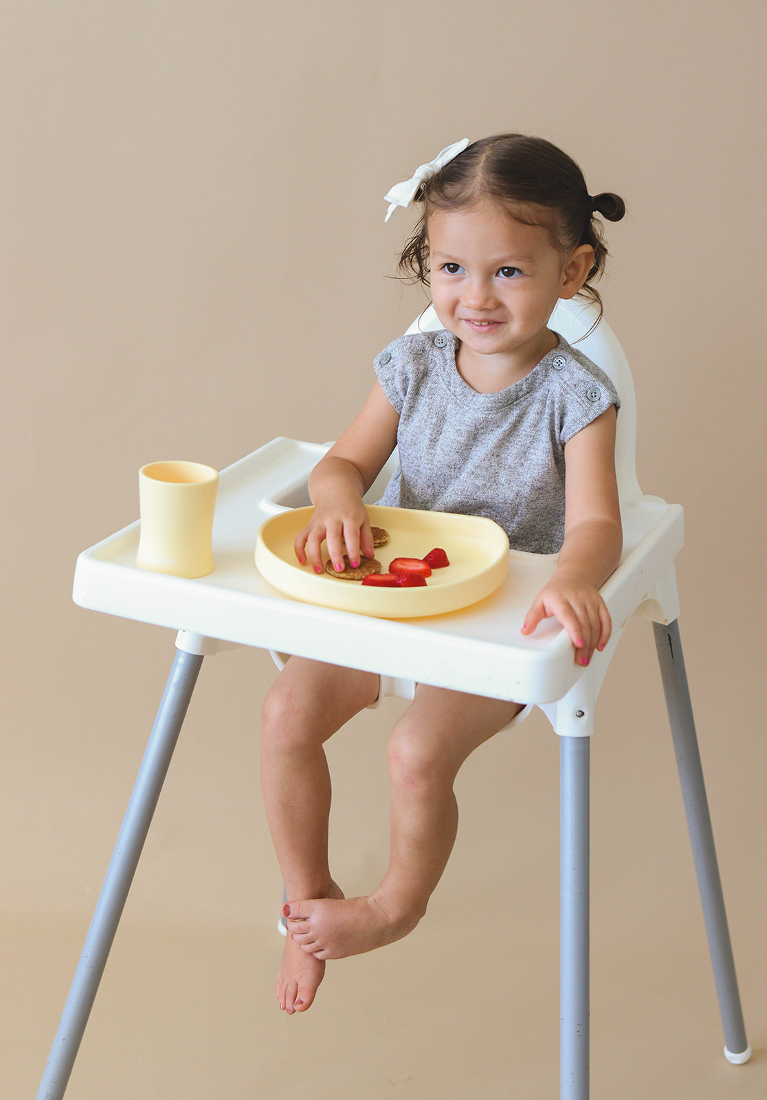 Silicone Divided Suction Plate with Cover - Undivided - Sunshine - Image 4